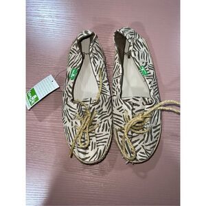 Sanuk New Women's Mochi Lace Up Loafers